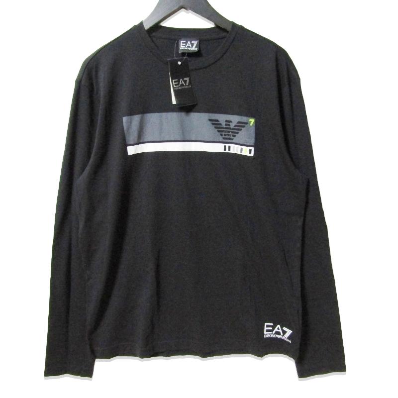 美品 EMPORIO ARMANI エンポリオアルマーニ 長袖Tシャツ イーグルロゴ