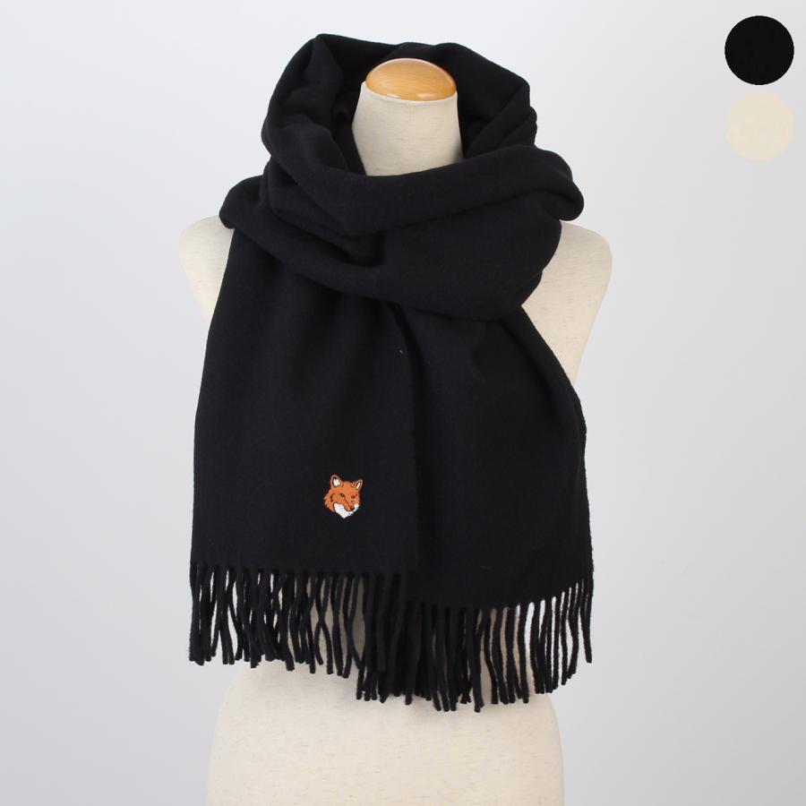 MAISON KITSUNE（メゾン キツネ） メゾン キツネ マフラー FOX HEAD