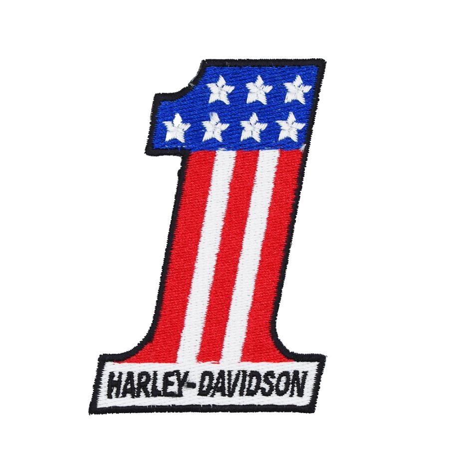 HARLEY DAVIDSON No1ロゴ ワッペン #329 レーシング 世田谷ベース