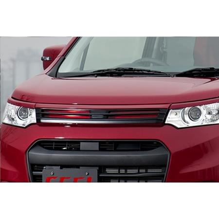 ワゴンRスティングレー MH34S 前期 フロントグリル(矯正グリルカバー