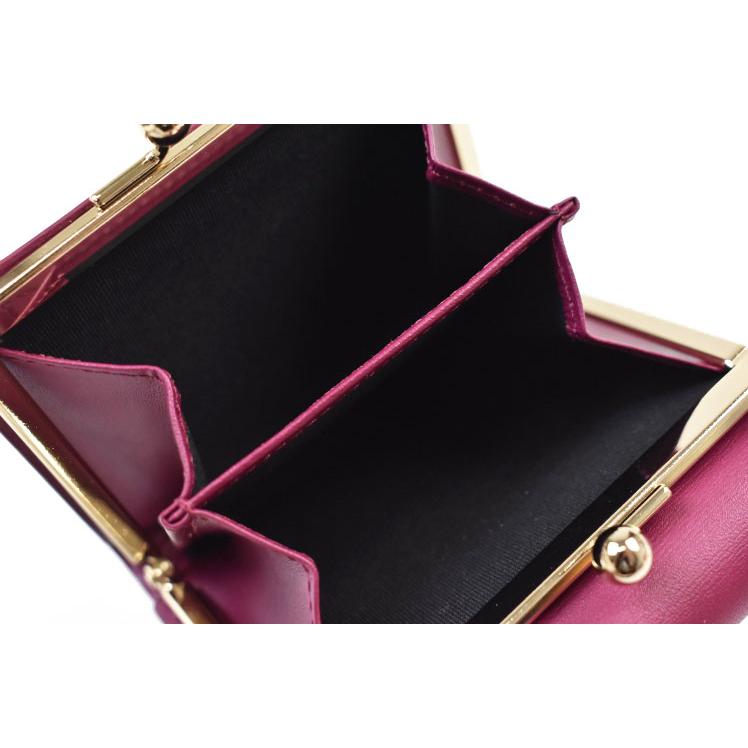 Paul Smith（ポール・スミス） 財布 レディース 三つ折り がま口 ミニ