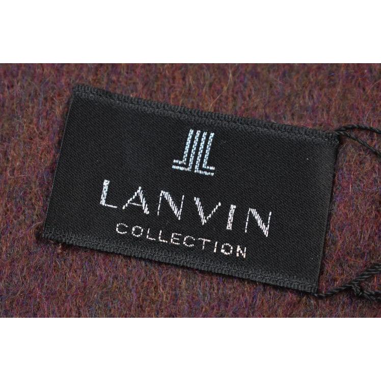LANVIN COLLECTION ランバン コレクション 大判 マフラー ストール