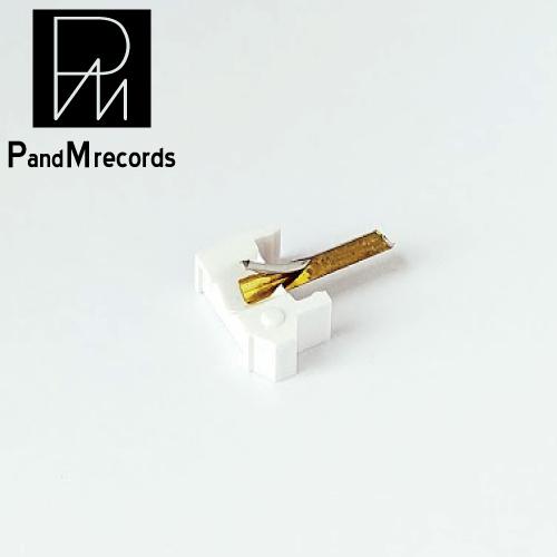 pmrn44-7 SHURE44-7互換 交換針 PandM Records MM型 レコード針 丸針
