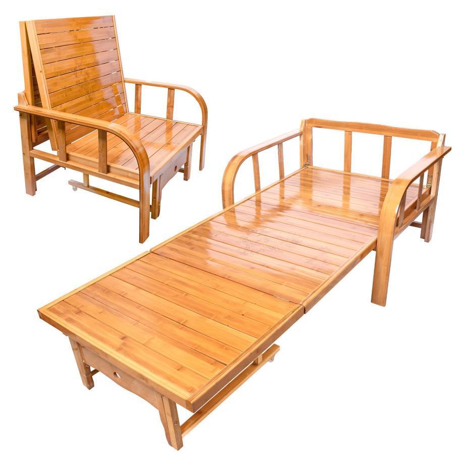 ソファーベッド 竹庭 1台2役 座椅子とベッド両用 耐荷重200kg サイド