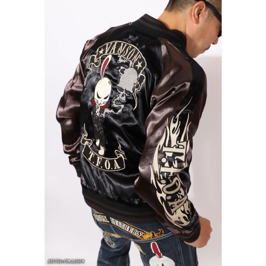 VANSON（バンソン） クローズ WORST リバーシブル スカジャン CRV-2121