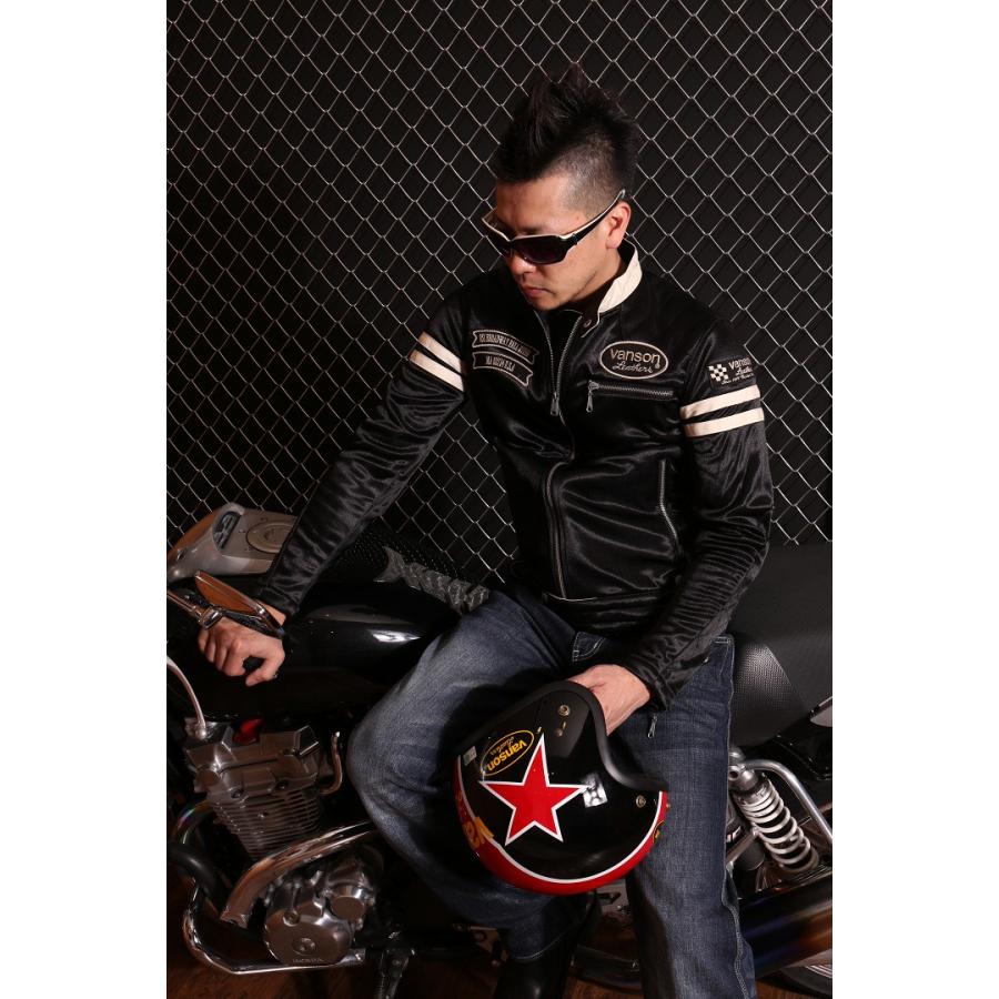 VANSON（バンソン） 当店別注!バンソン ボンディング ライダース