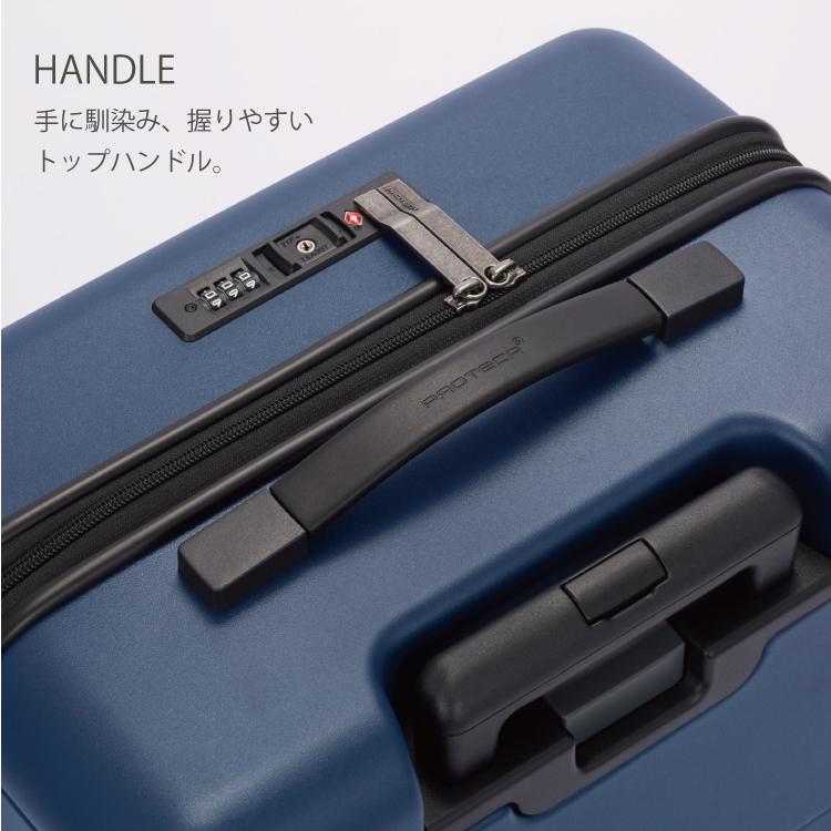 ProtecA スーツケース キャリーバッグ 機内持込 フロントオープン S