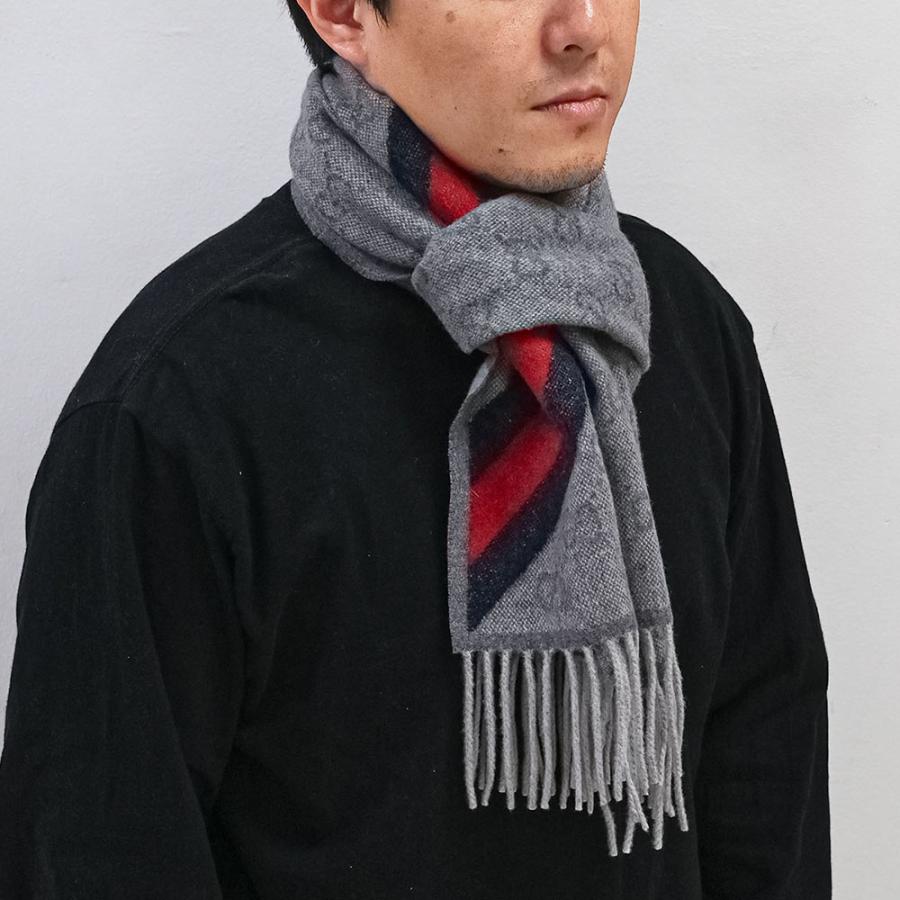 GUCCI（グッチ） マフラー メンズ レディース 男女兼用 GG柄