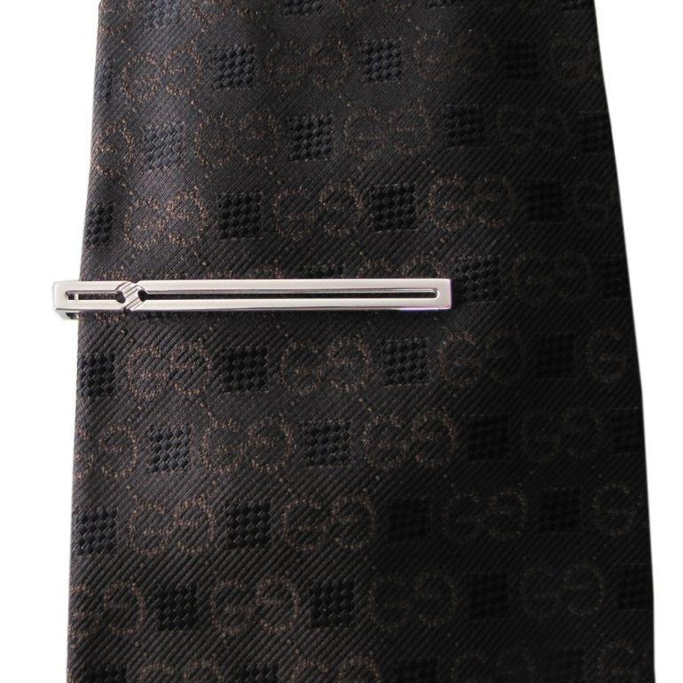 GUCCI（グッチ） ネクタイピン ノットディテール タイバー シルバー925