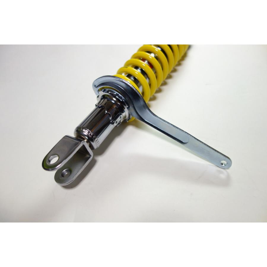 YSS アドレスV125/V125G/V125S クローム/イエロー 5段階式スプリング