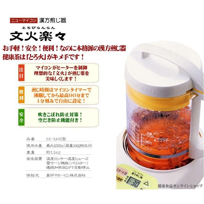 象印（ZOJIRUSHI） 漢方 煎じ器 文火楽々 とろびらんらん 薬膳