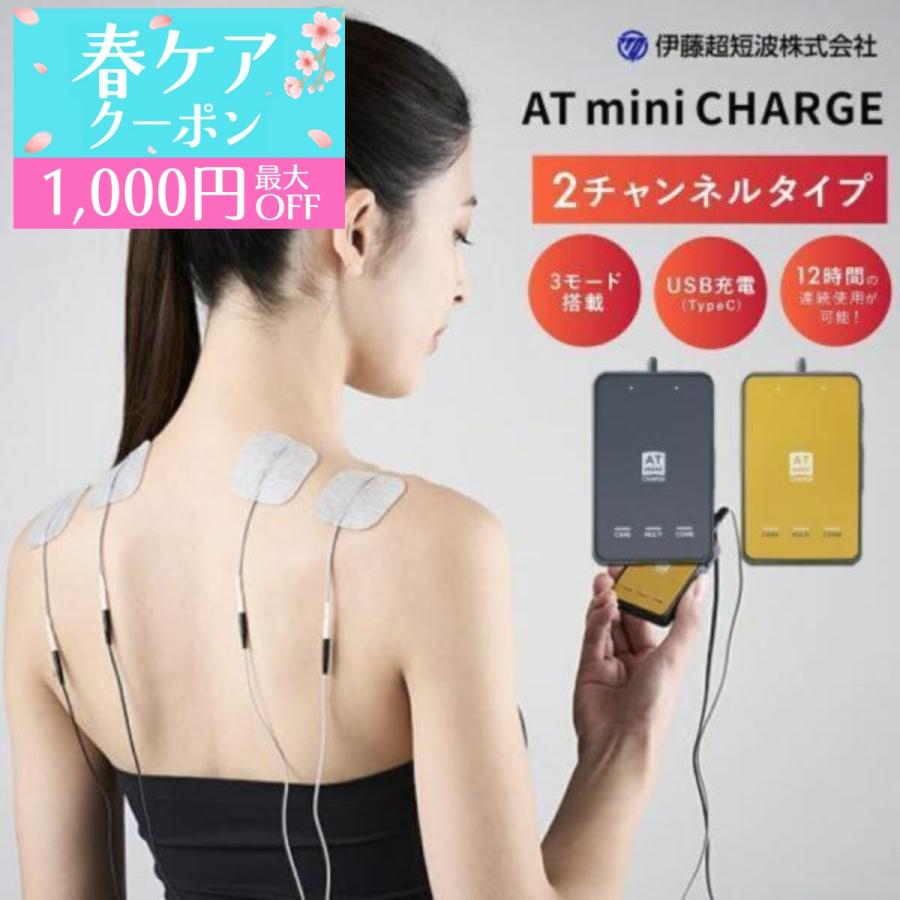 伊藤超短波 低周波治療器 ミニ AT-mini CHARGE エーティーミニ