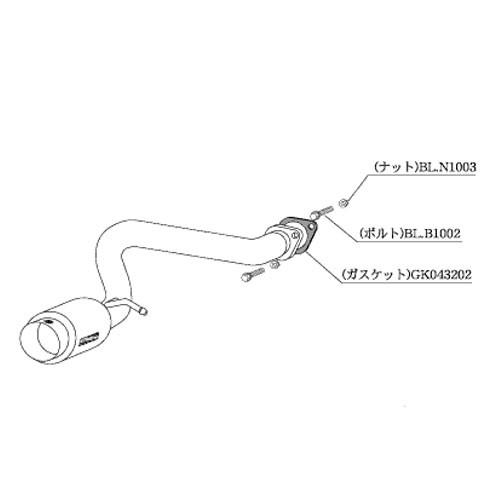 柿本改 柿本 カキモト Hyper GT Box Rev. スバル ステラ ABA-RN1 ABA