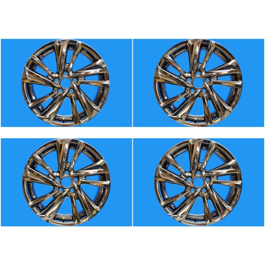 220系クラウンRS後期純正ホイール▽18インチ8J＋40 5穴PCD114.3○4本