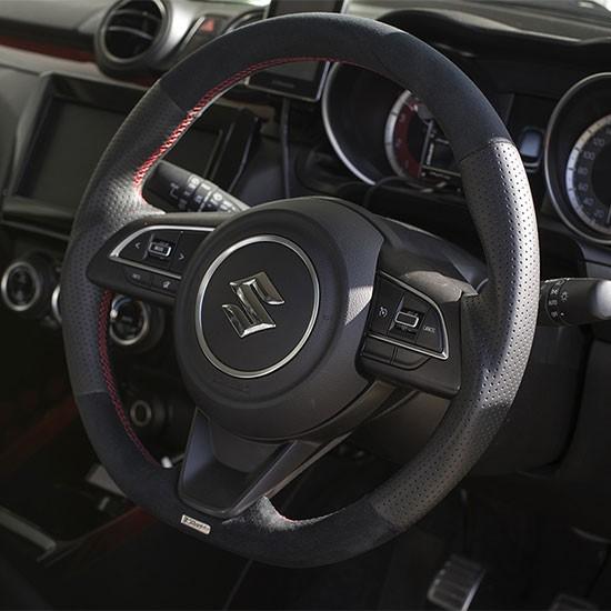 TRUST（トラスト） GReddy ステアリング オールレザー レッドステッチ