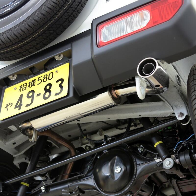 APIO（アピオ） 静香御前マフラー（JB64純正バンパー用） ジムニー