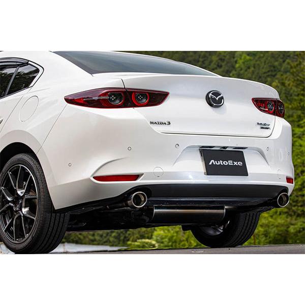 オートエクゼ AutoExe プレミアムテールマフラー マツダ3 セダン BP5P