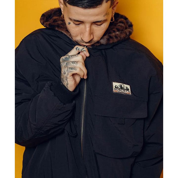 Subciety（サブサエティ） ジャケット SUBCIETY Reversible nylon fur