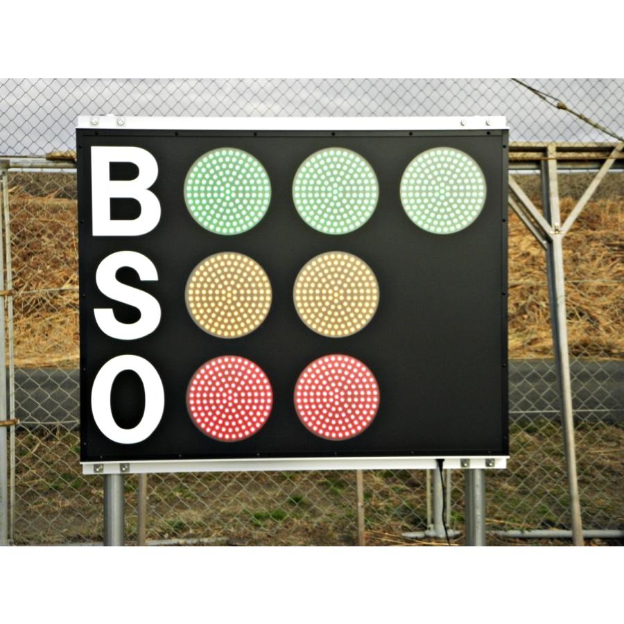スコアボード BSO 野球カウンター 無線式カウントボード 大型常設