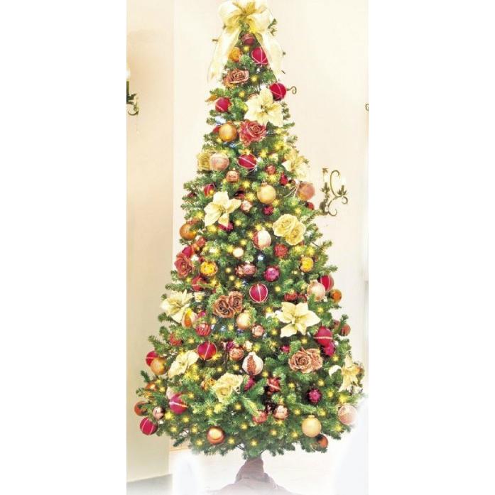 300cmヌードツリー グリーン/防炎性能試験済み/クリスマスツリー/3m/1