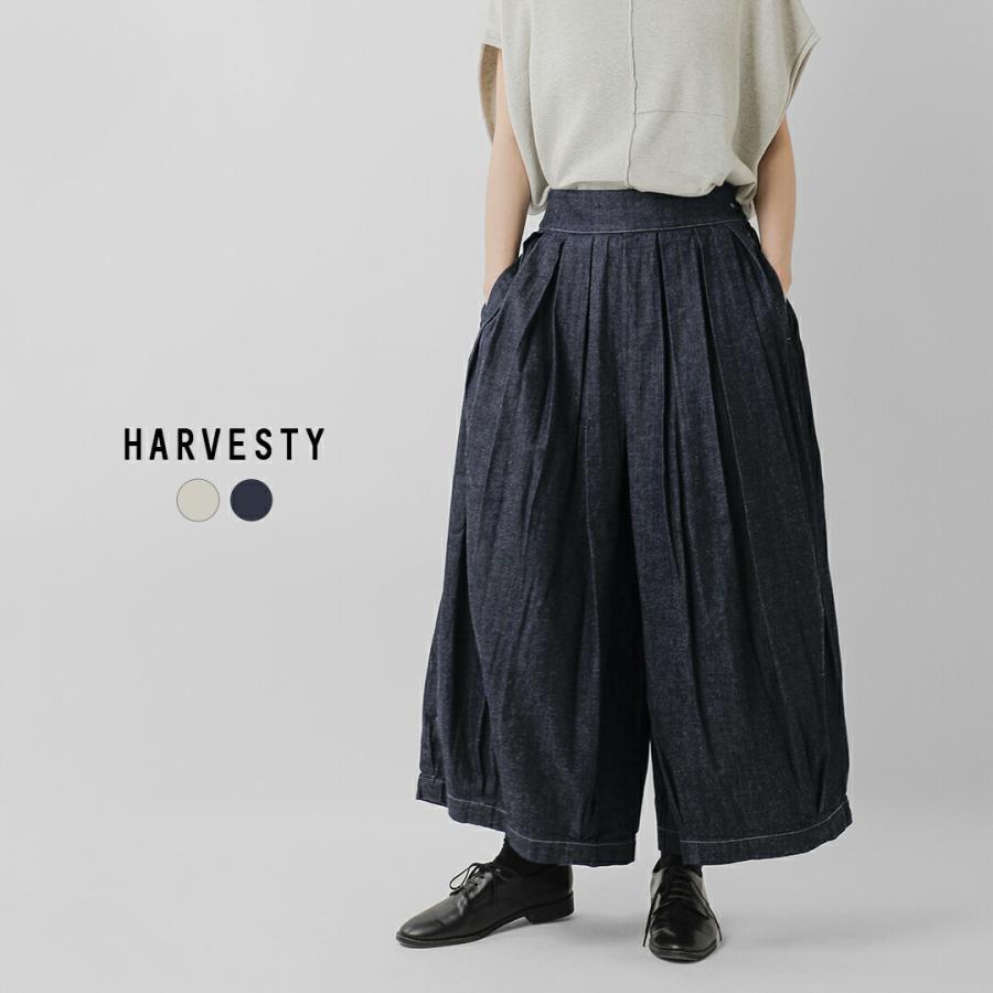 HARVESTY（ハーベスティ） デニム サーカス キュロットパンツ a22602