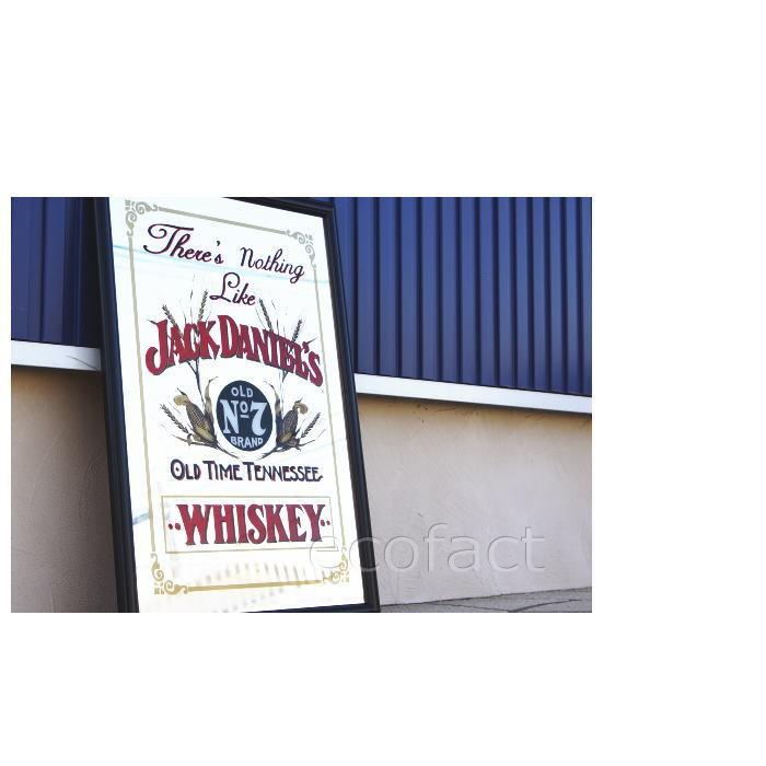 パブミラー バーミラー パブサインミラー ジャックダニエルロゴ