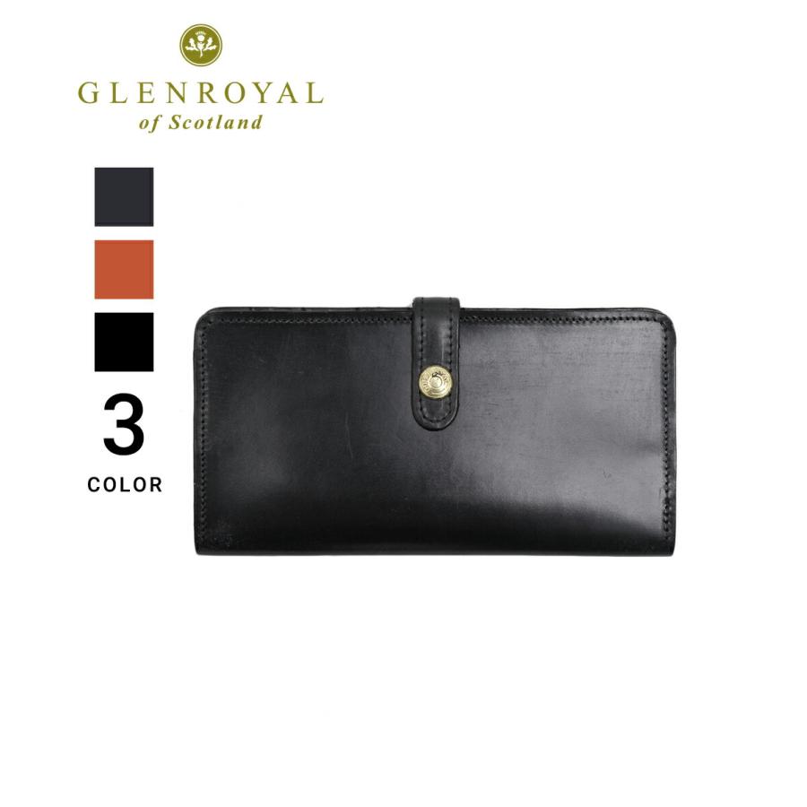 GLENROYAL（グレンロイヤル） ： ROUND LONG PURSE / 全3色 ： 03-6178