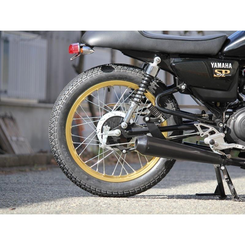 YB125SPスポーク ワイドサイズ ホイールセット（アルミ・ブラック