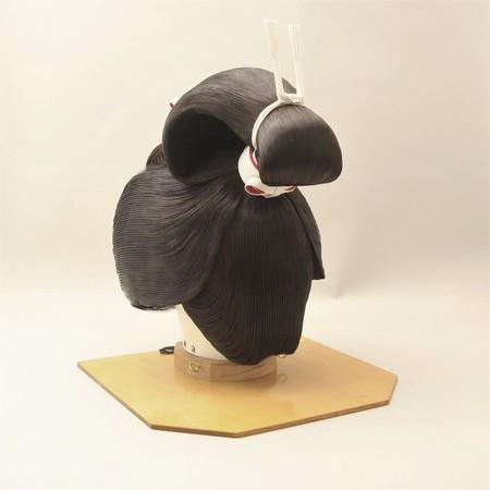 サイズが選べる2台セット！文金高島田 日本髪かつら （お手軽価格の