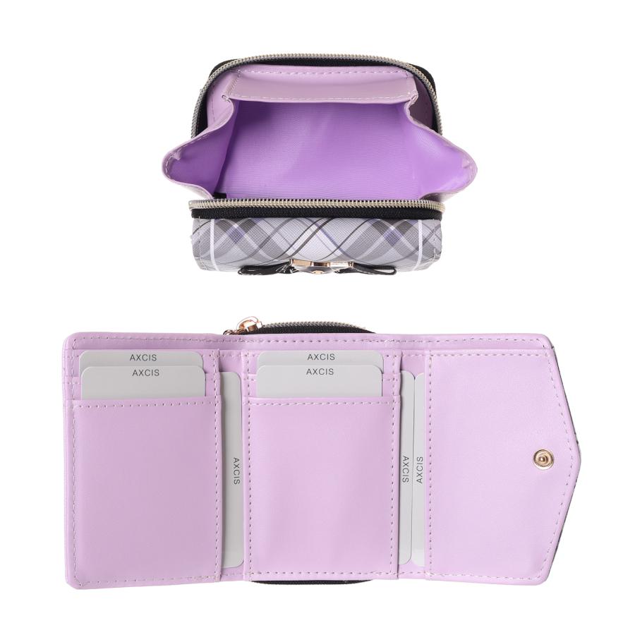 ミニ財布 サンリオ リボン プレート クロミ シナモロール ポチャッコ