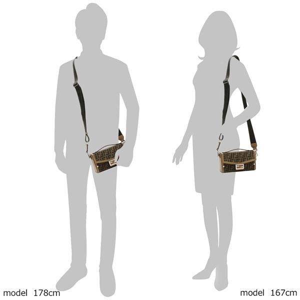 FENDI（フェンディ） ショルダーバッグ ソフトトランクバゲット FFロゴ