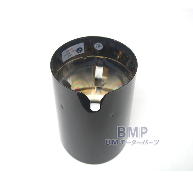 BMW 純正 G01 G02 X3 X4 テールパイプ トリム ブラック クローム 2本