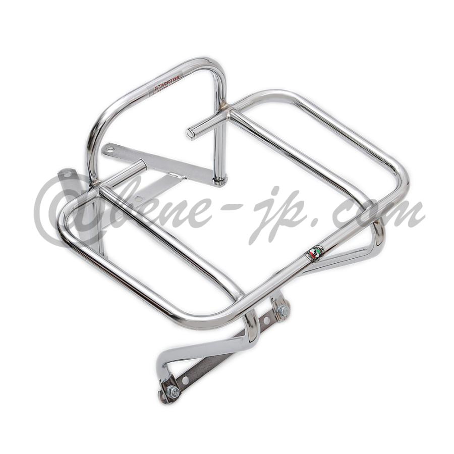 Cuppini ツーリングボックス用 リアキャリア メッキ Vespa P/PX, LML