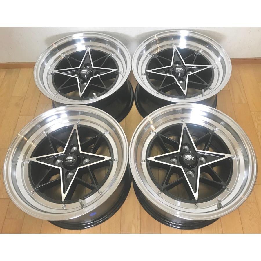 旧車 街道レーサー 暴走族 走り屋系星型ホイール 15×8J/+20/PCD100