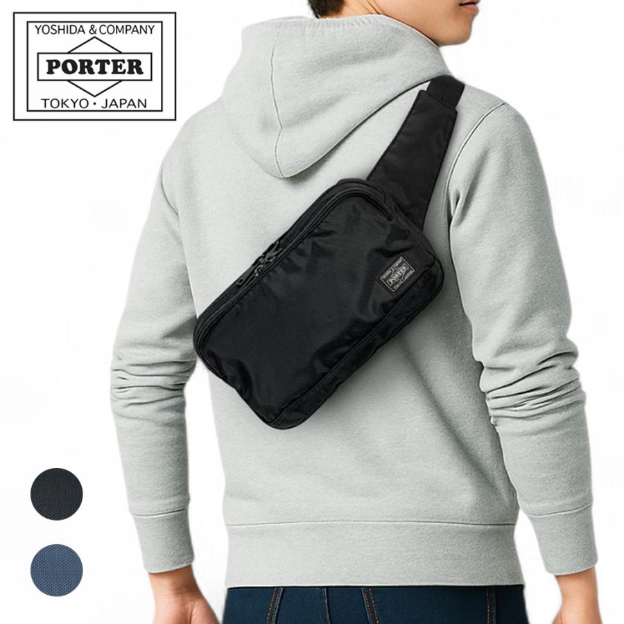 PORTER ポーター フラッシュ ウエストバッグ 689-05942 10 ブラック