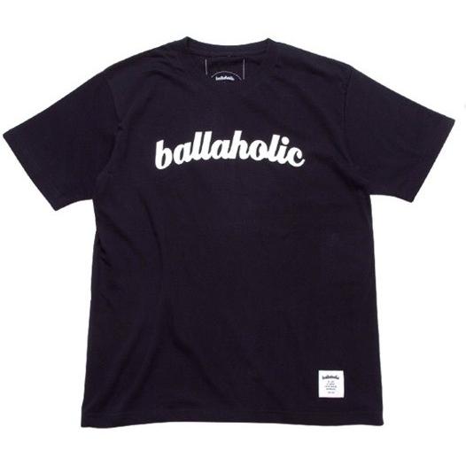 Ballaholic LOGO Tee (black/white) ボーラホリック : BASKETBALLBUG