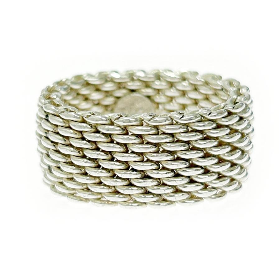 TIFFANY&Co.（ティファニー） シルバー サマセット メッシュ リング