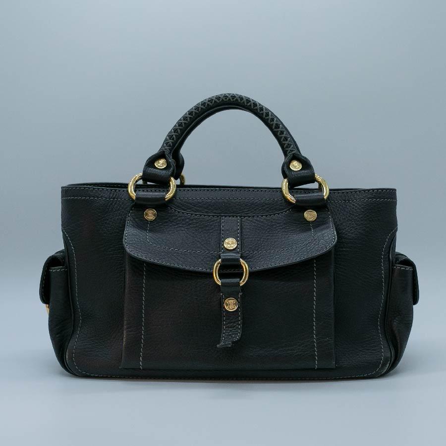 CELINE（セリーヌ） ハンドバッグ ブギーバッグ レザー ブラック
