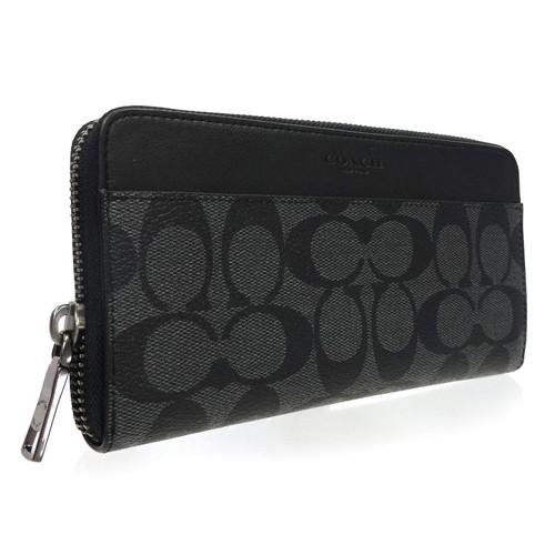 COACH（コーチ） 財布 メンズ 長財布 新作 新品 ファスナー長財布
