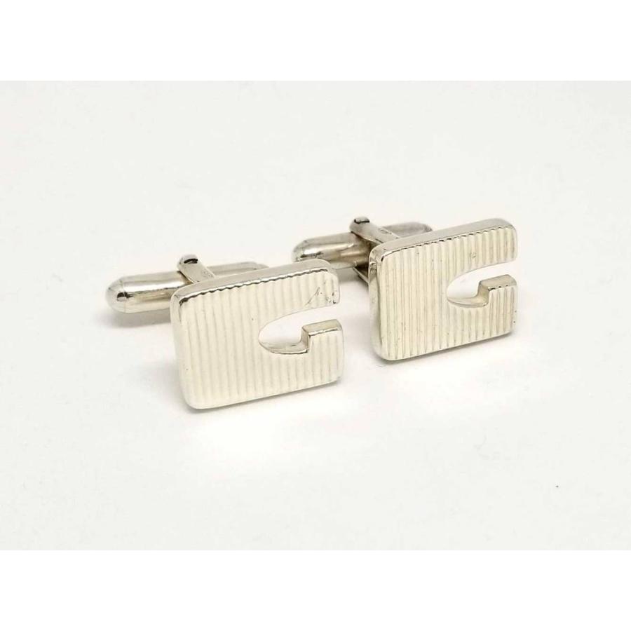 GUCCI（グッチ） カフス カフリンクス Gマーク Gモチーフ SV925