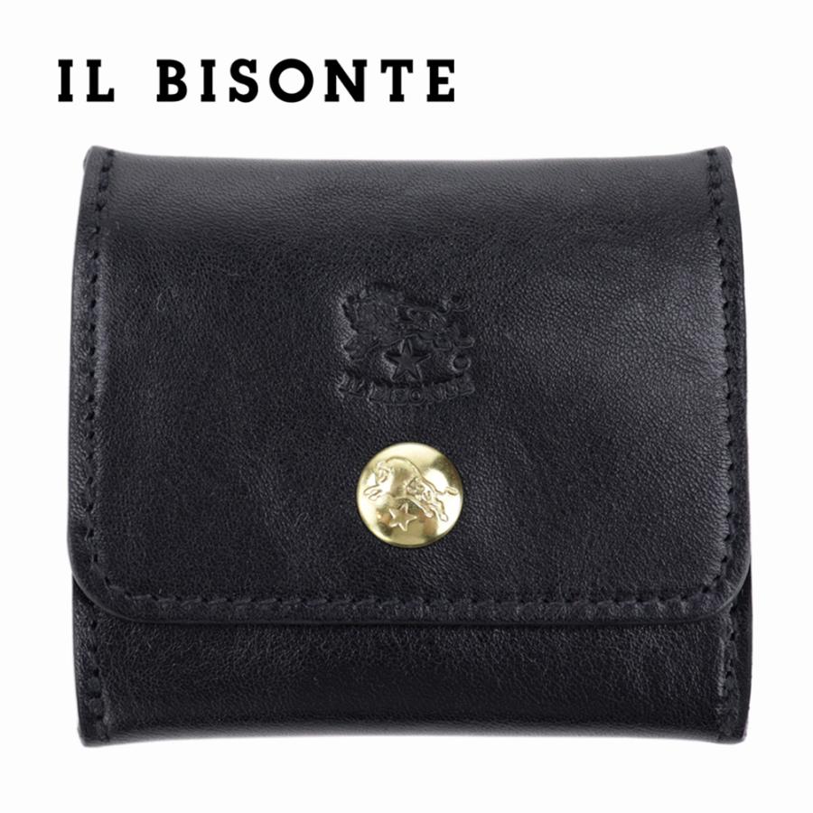 IL BISONTE（イルビゾンテ） コインケース 小銭入れ スクエア型