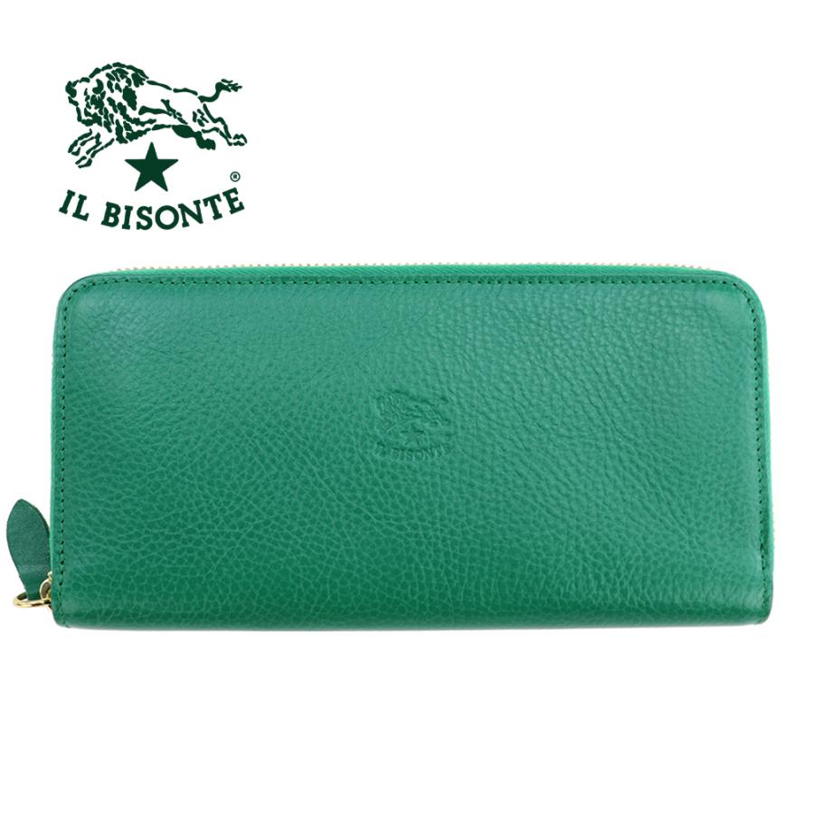 IL BISONTE（イルビゾンテ） 財布 長財布 ラウンドファスナー SZW046