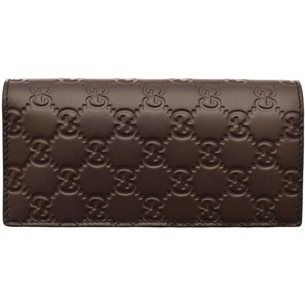グッチシマ グッチ 財布 GUCCI 長財布 札入れ 小銭入れなし メンズ