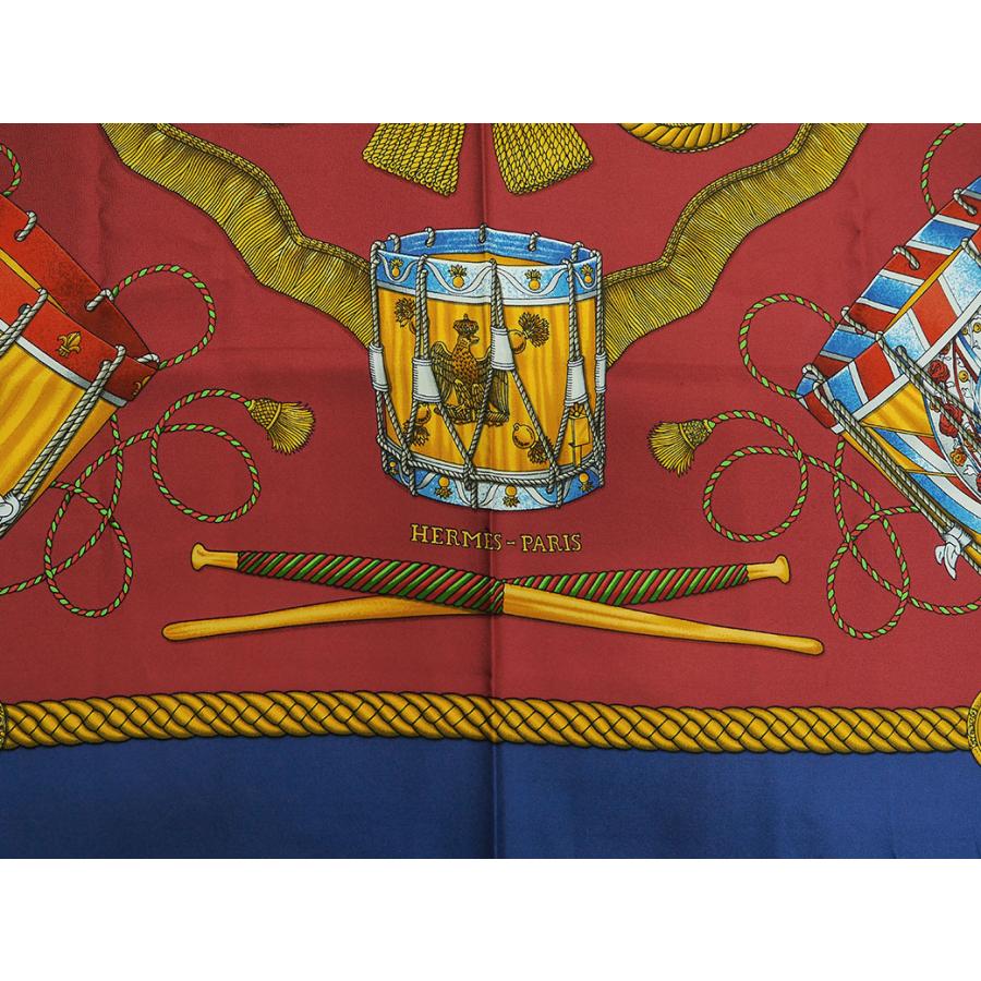 HERMES（エルメス） カレ 90 カレ90 スカーフ LES TAMBOURS タンブール