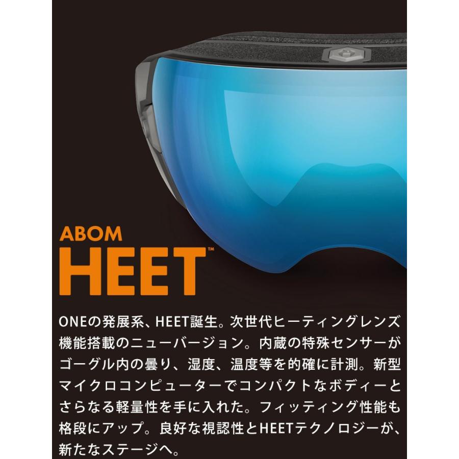 ABOM（エーボム） ABOM HEET ヒート ゴーグル メンズ レディース