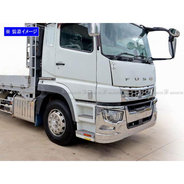 ブライツ BRIGHTZ 三菱ふそう 17スーパーグレート メッキヘッドライト