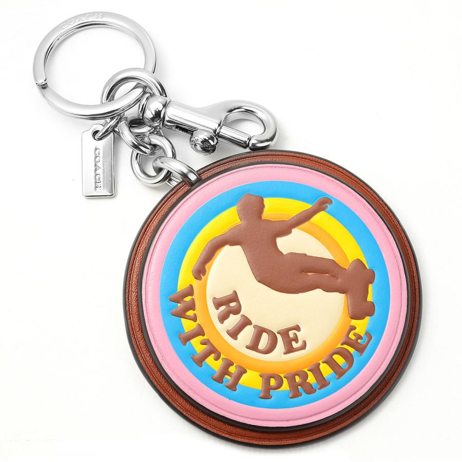 COACH（コーチ） 並行輸入 キーホルダー レインボー シグネチャー