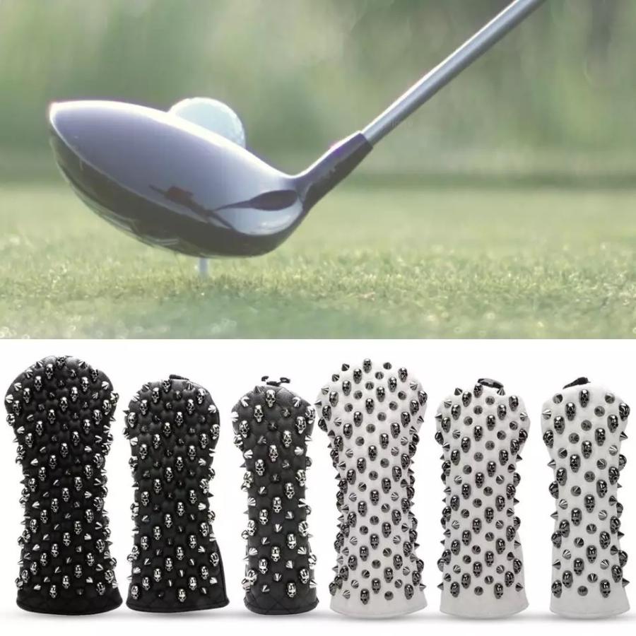 スカル ヘッドカバー ドライバー フェアウェイウッド かっこいい