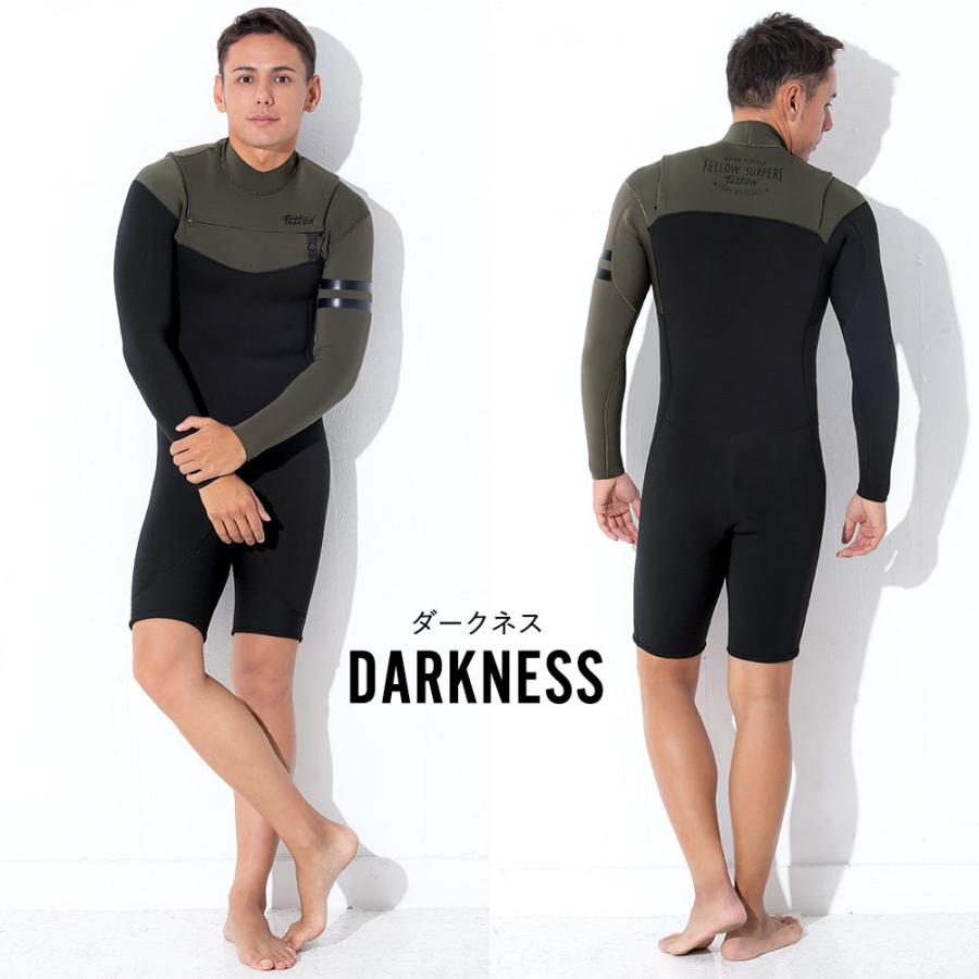 FELLOW 【3/8は10％OFF】FELLOW ウェットスーツ メンズ 3mm ロング