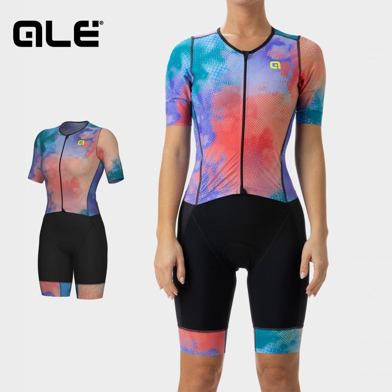 ALE(アレ)トライアスロンスーツ サイクルパンツ 半袖 夏 レディース
